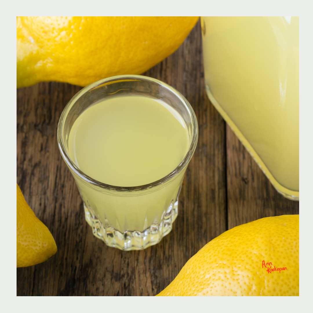 Zalig lekkere, homemade limoncello